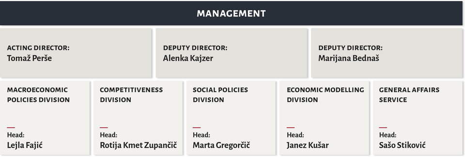 Internal organisation units 